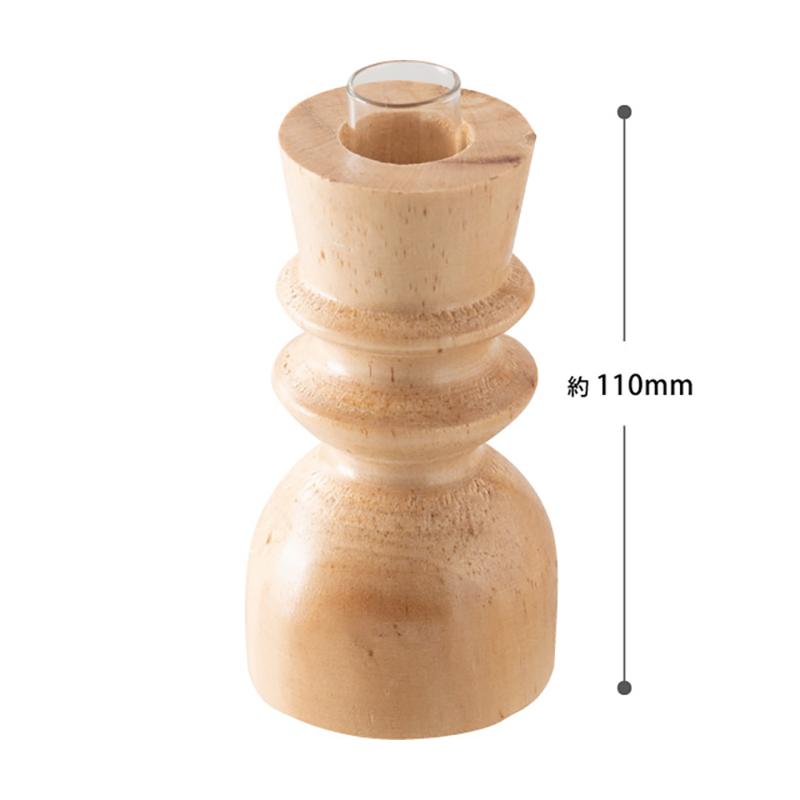 花器 WOD-FB2 ウッドフラワーベース-2(2個) ヘッズ