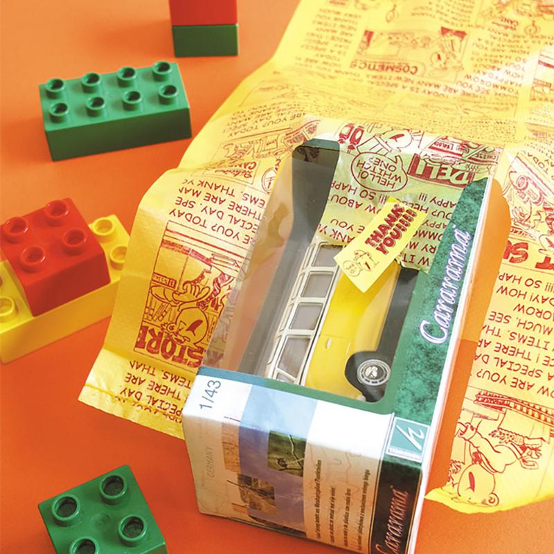 レジ袋 AC-XL アメリカンコミックレジバッグ-XL(50枚) ヘッズ