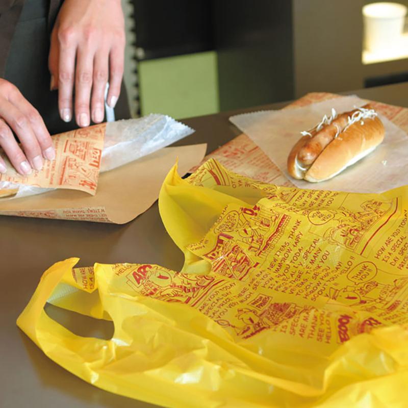 レジ袋 AC-XL アメリカンコミックレジバッグ-XL(50枚) ヘッズ