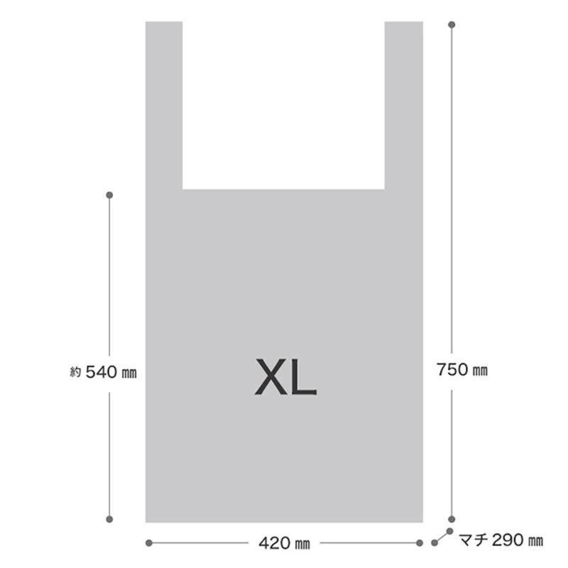 レジ袋 AC-XL アメリカンコミックレジバッグ-XL(50枚) ヘッズ