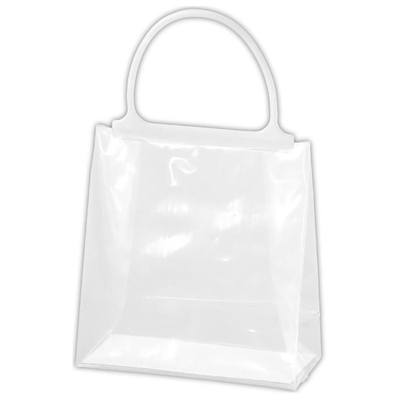 ラッピング用品 M-MC2B 無地ハンドル付クリアギフトバッグ-2(20枚) ヘッズ