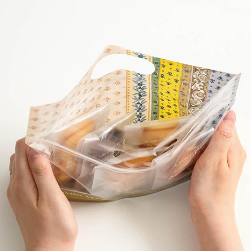 ラッピング用品 VFO-ZSW ヴィンテージFジップ付バッグ/オリビア-SW(30枚) ヘッズ