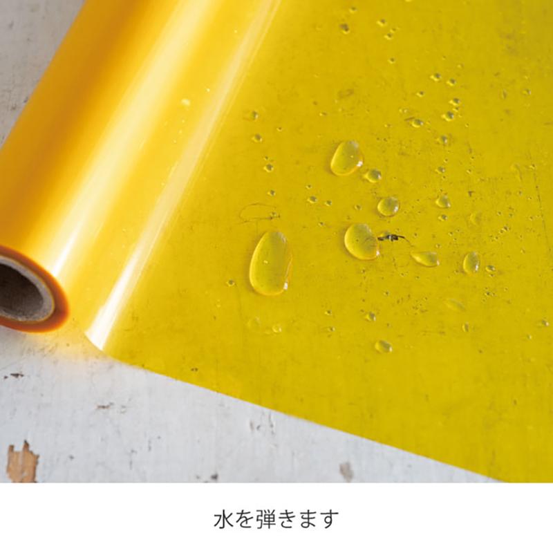 ギフト資材 CRC-RO4 クリアカラーOPPロール-4/ブラウン ヘッズ