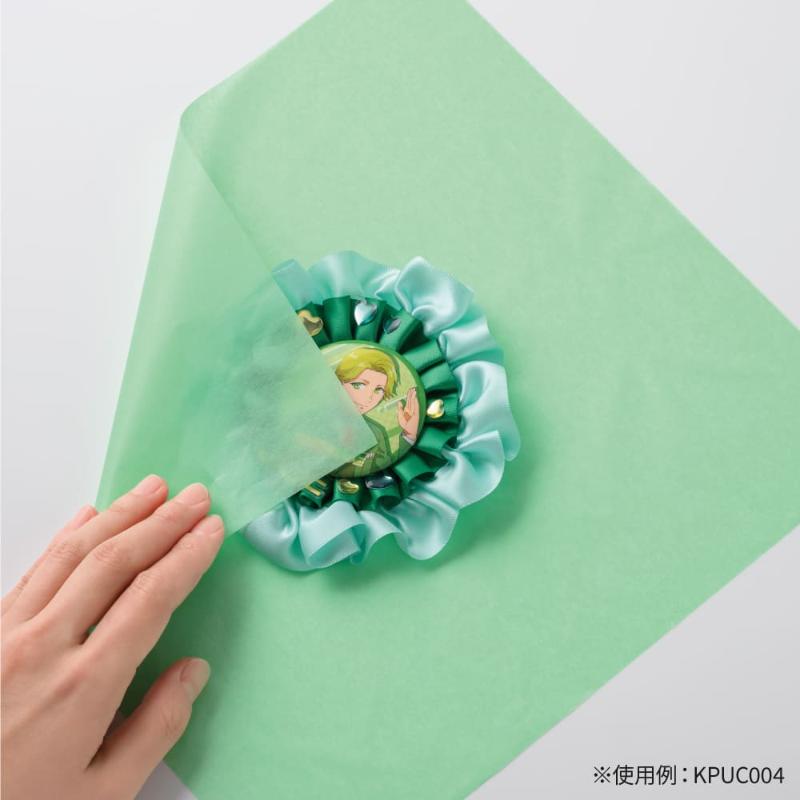 緩衝材 推し色薄葉紙 水色 5枚入 ヒサゴ