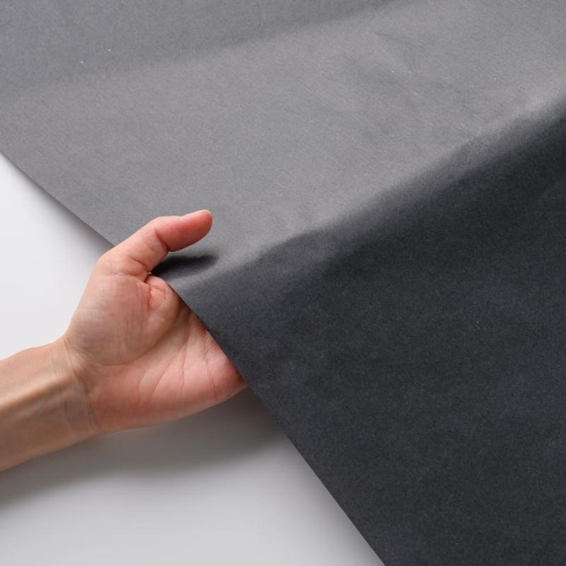 緩衝材 推し色薄葉紙 ブラック 5枚入 ヒサゴ