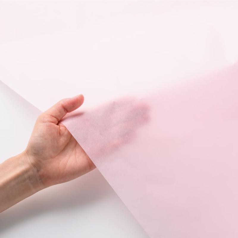緩衝材 推し色薄葉紙 ピンク 5枚入 ヒサゴ