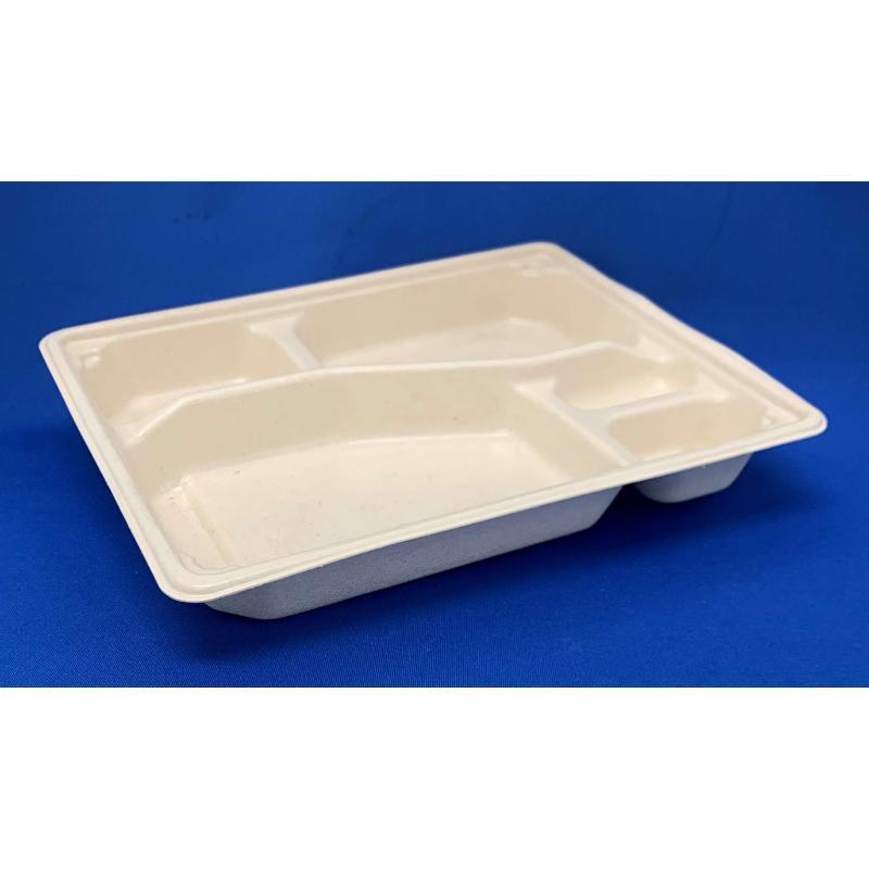 弁当容器 EA-236(本体)バガス 青葉紙業