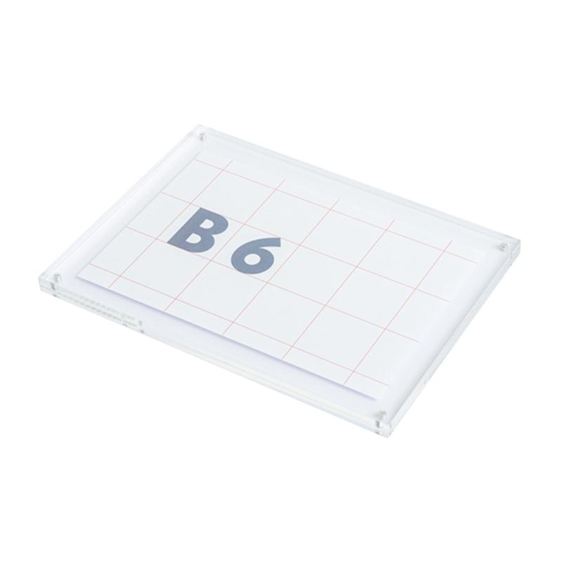 カードケース アクリルマグフレーム スリム B6 友屋 | テイクアウト