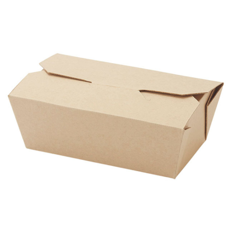 テイクアウトボックス NFネオクラフト フードBOX ロングS HEIKO（シモジマ）