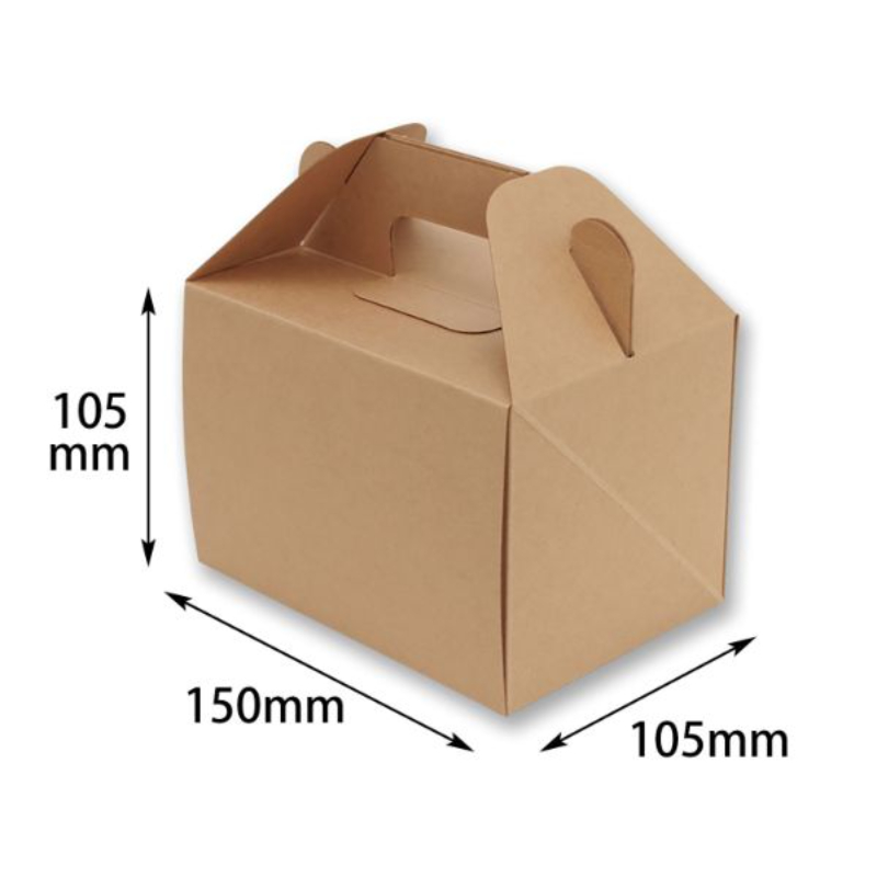 ケーキ箱 ネオクラフト キャリーBOX 10.5×15 バラ HEIKO（シモジマ）