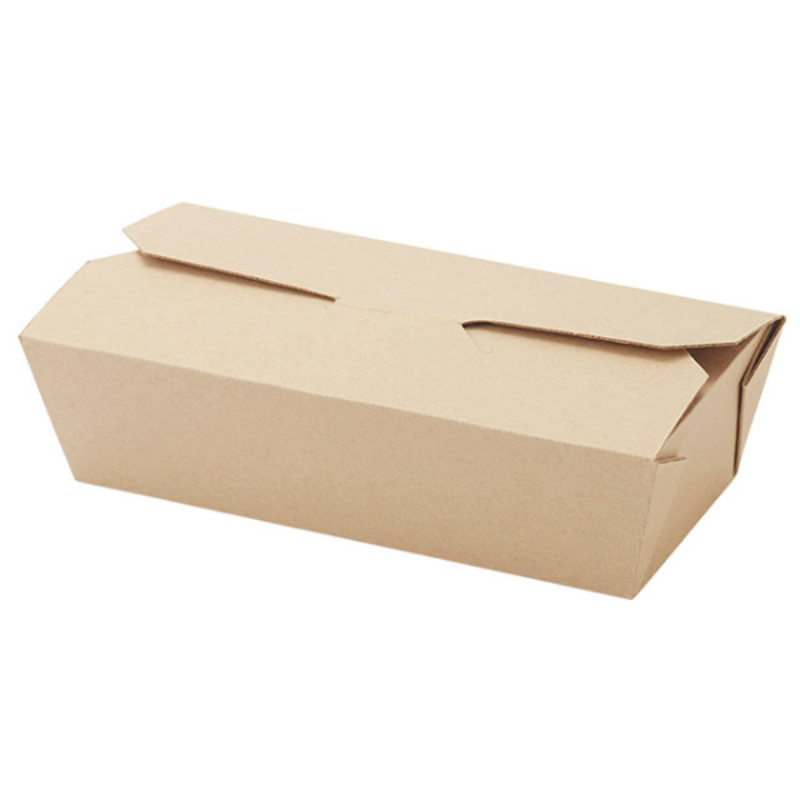 テイクアウトボックス NFネオクラフト フードBOX ロングM HEIKO（シモジマ）