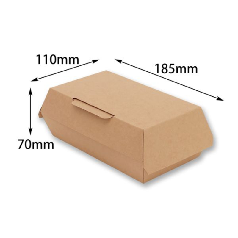 テイクアウトボックス NFネオクラフト ランチBOX S バラ HEIKO（シモジマ）