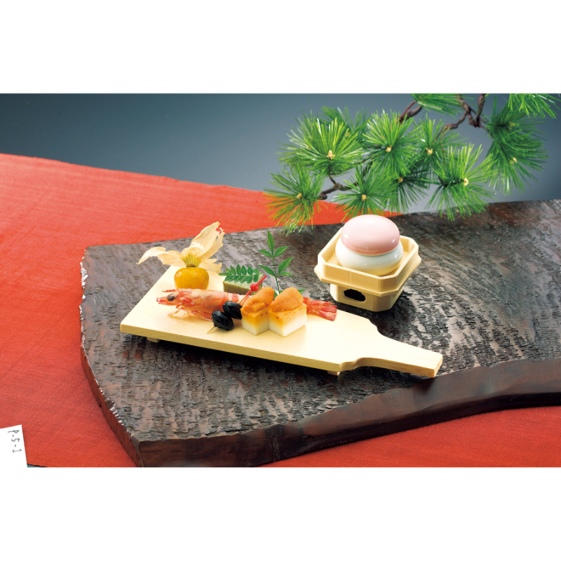 弁当小物 61311 白木ミニ三宝 ヤマコー