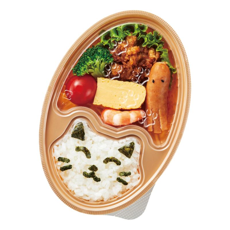 弁当容器 SPレンジ ランチCAT モカ スミ