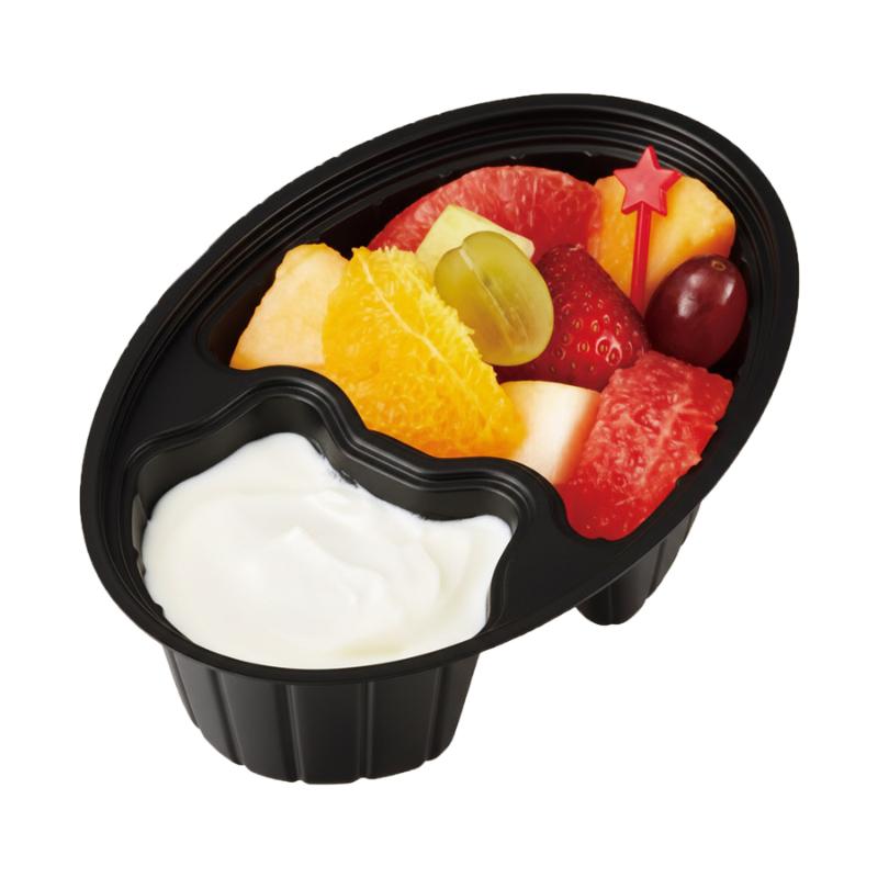 弁当容器 SPレンジ ランチCAT 黒 スミ