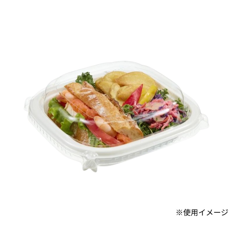 軽食容器 CST リクラ 17-17 W 身 中央化学 | テイクアウト容器の通販