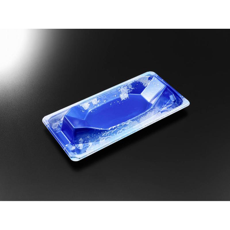 刺身容器 CF宝台舟 25-12 渚B-BK 身 中央化学