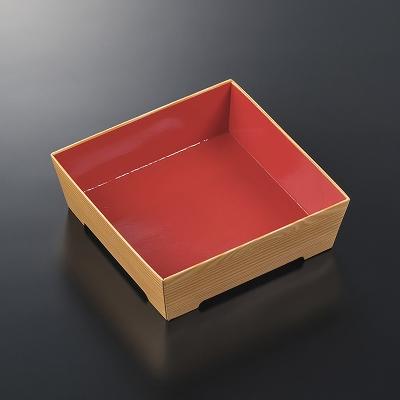 弁当容器 SKS 13-13(43) 赤-木曽 身N 中央化学