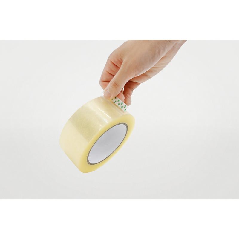 店舗備品 PS OPPテープ48×100透明 パックスタイル