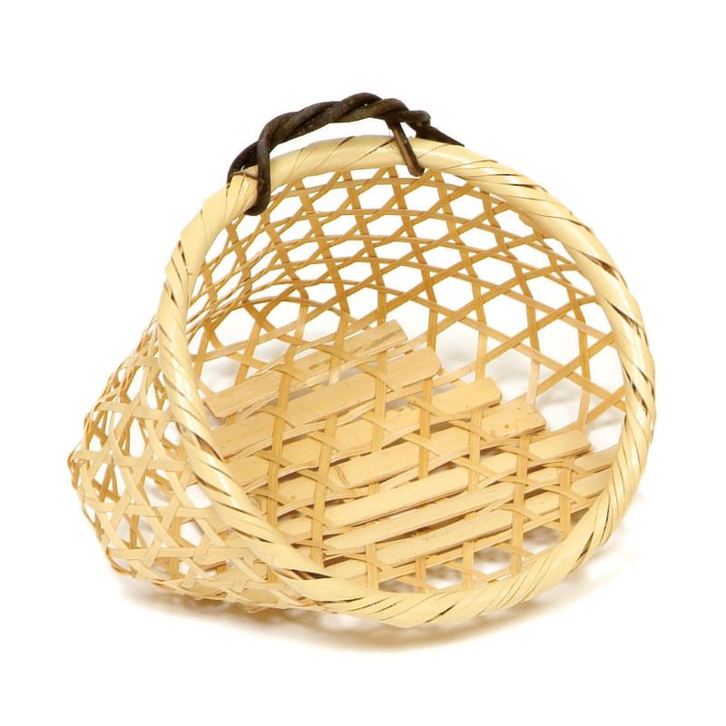 竹かご せせらぎ篭白 萬洋