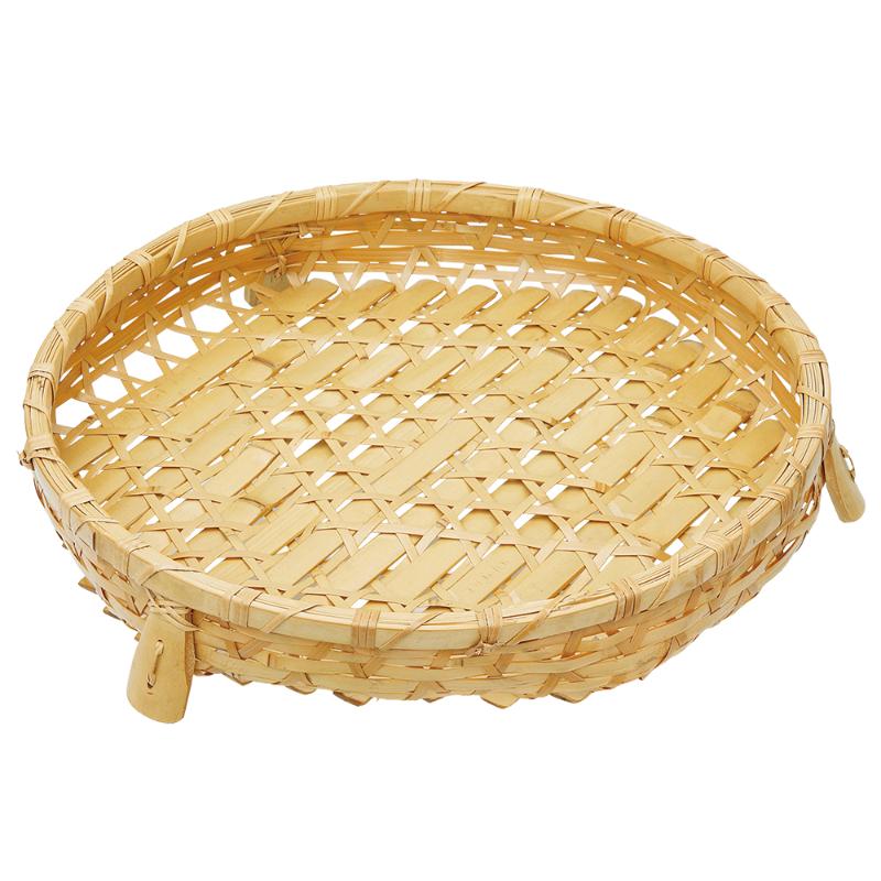 竹かご 白オードブル(小)φ30 萬洋