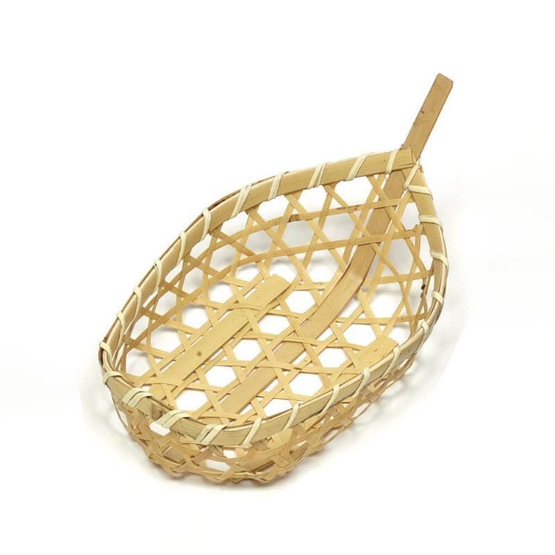 竹かご 弥生舟 白 萬洋