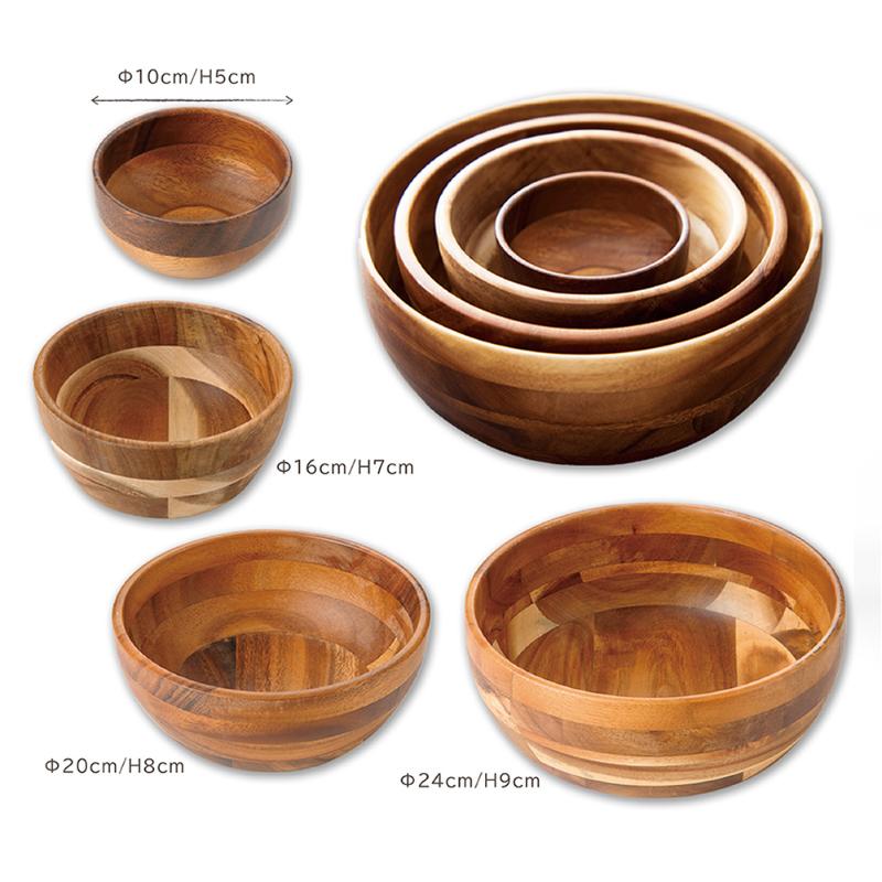 飲食店備品 アカシア ラウンドボウル 10cm 萬洋