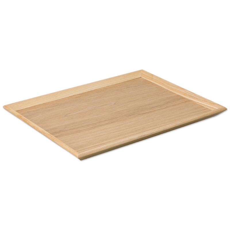 飲食店備品 白木シンプルトレー(中) 萬洋