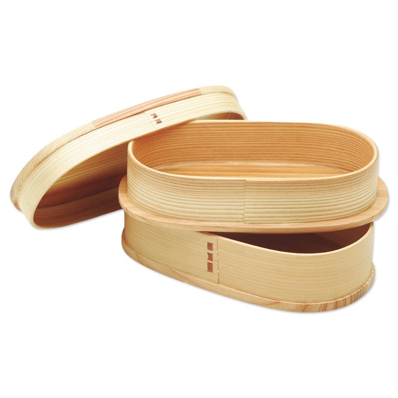 弁当箱 ワッパ二段弁当 萬洋