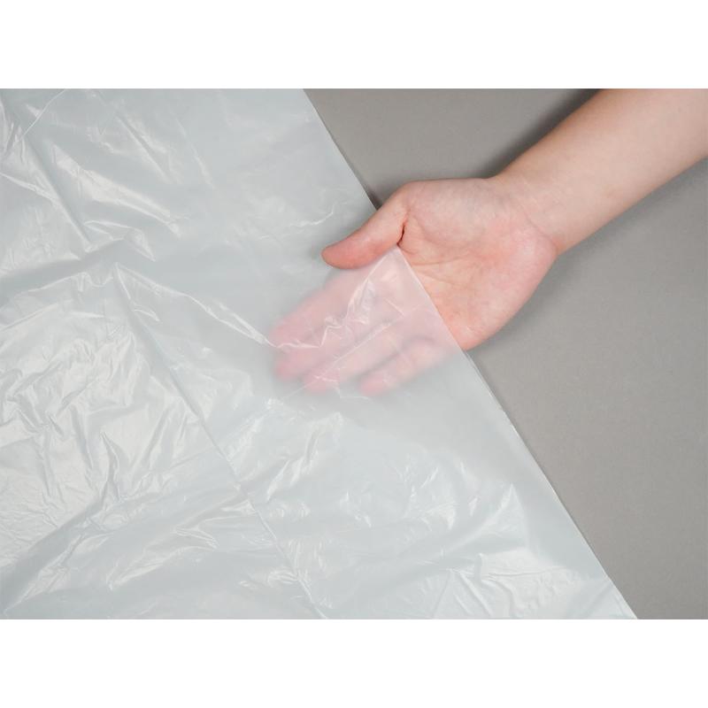 LDゴミ袋 実用本位 nocoo in(ノクーイン) 20L 白半透明 10枚 0.02mm 日本サニパック