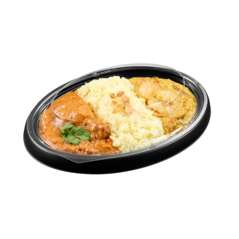 軽食容器 CTフリコ M23-17 BK 身 中央化学