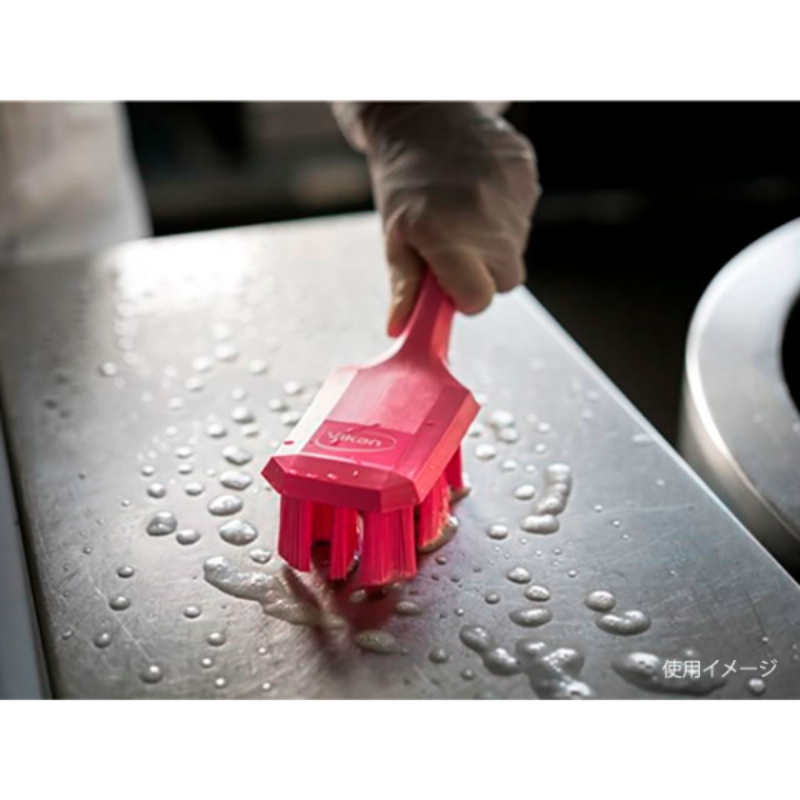 USTショートハンドルブラシ ピンク 41791 Vaikan(ヴァイカン)