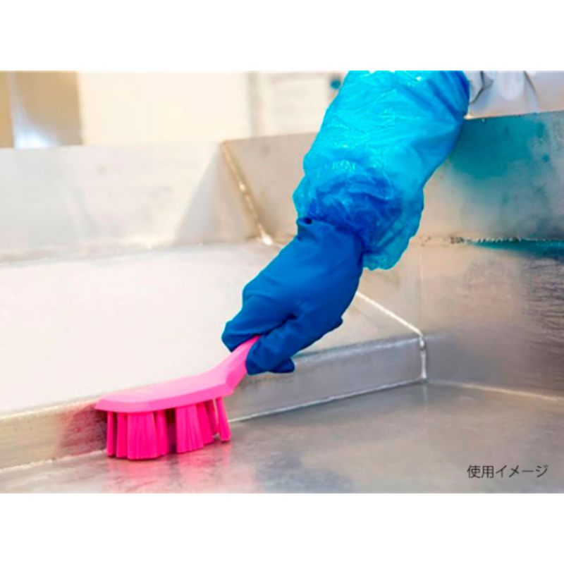 USTショートハンドルブラシ ピンク 41791 Vaikan(ヴァイカン)