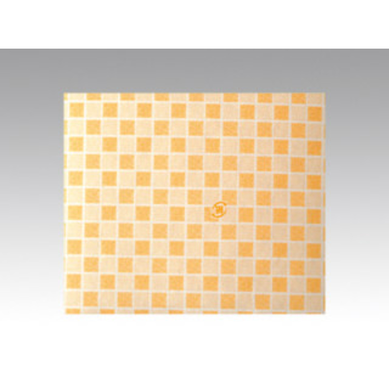 ケーキカップ フラワーポットφ52JP チェックオレンジ 平野紙器