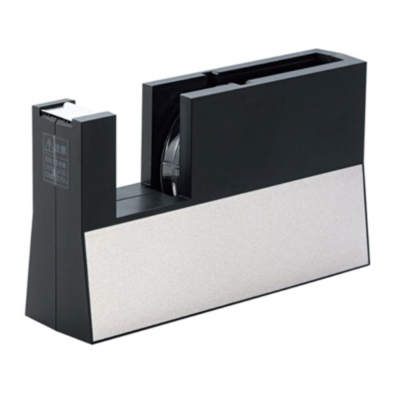 テープ台 テープカッター TC-CB6 直線美 大巻 黒 ニチバン