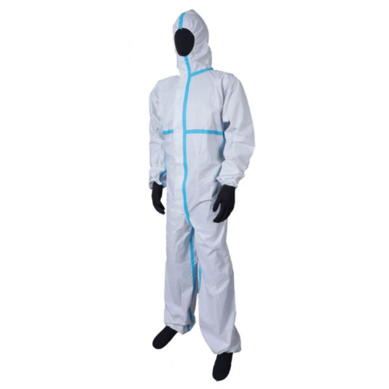 ディスポ白衣 ＃7010 不織布防護服 LL 川西工業