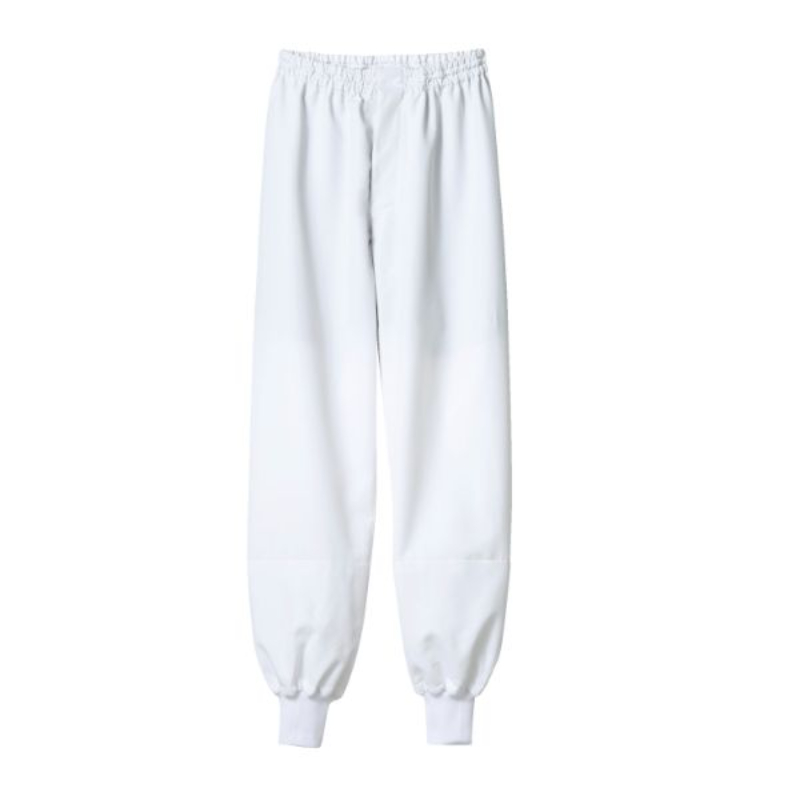 白衣 ST7711-2_3L パンツ 兼用 白 3L 住商モンブラン