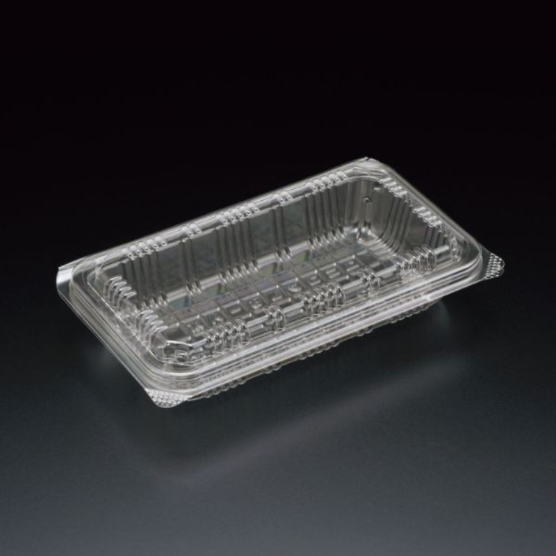 軽食容器 ユニコン LS-A(浅) 透明 スミ