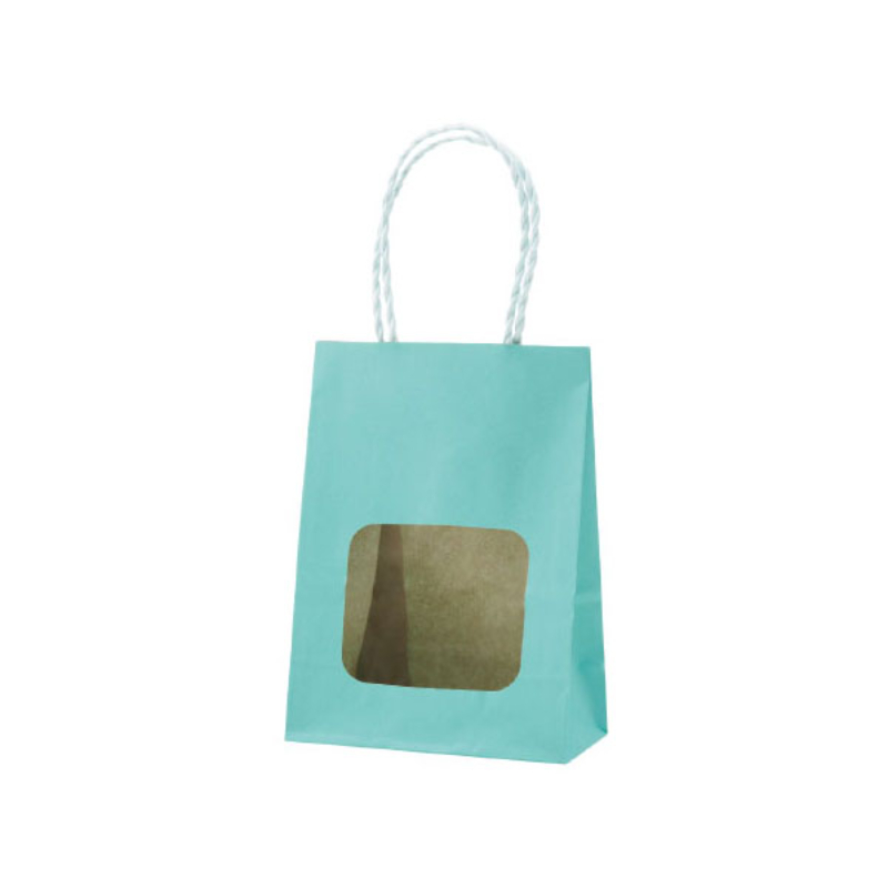 紙手提袋 ウィンドウミニバッグ スカイ パックタケヤマ