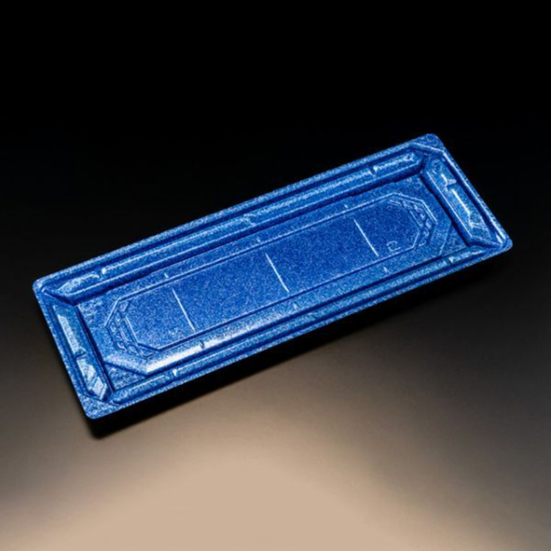 刺身容器 バイオPS 美枠 32-12B ステラブルー リスパック