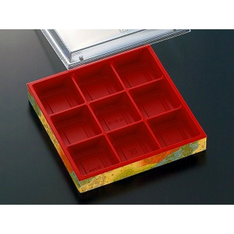 折箱 CWH-角6.5-9 赤-しののめ (ボ) 中央化学