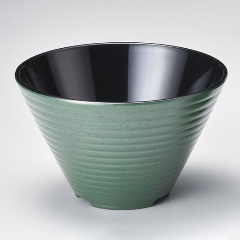 メラミン食器 M11-537 メラミン鉢(大) 緑 マイン