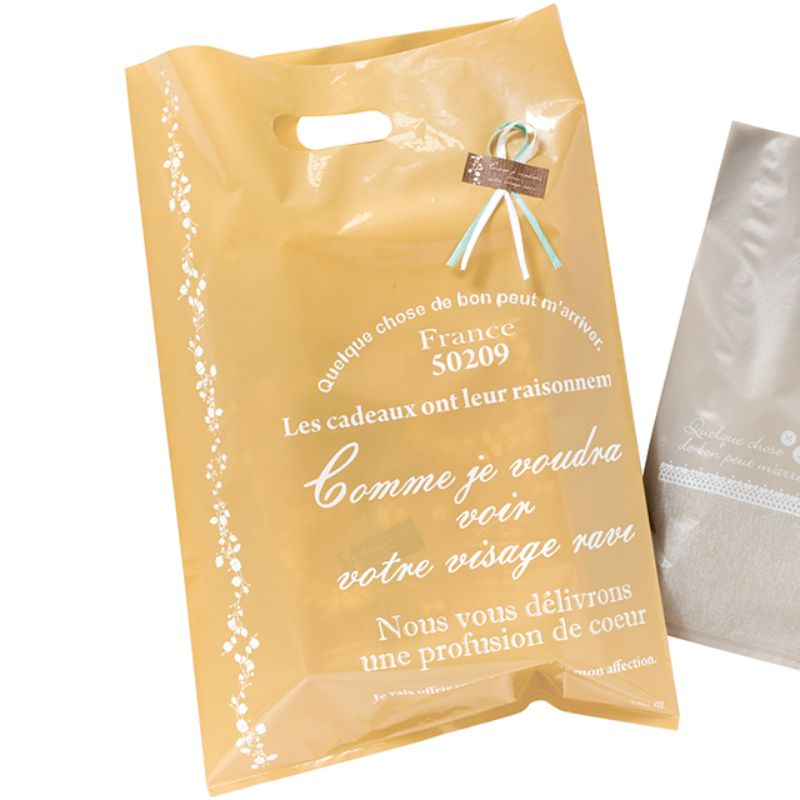 ポリ手提げ ナチュラルバインPEバッグ-3(50枚) ヘッズ