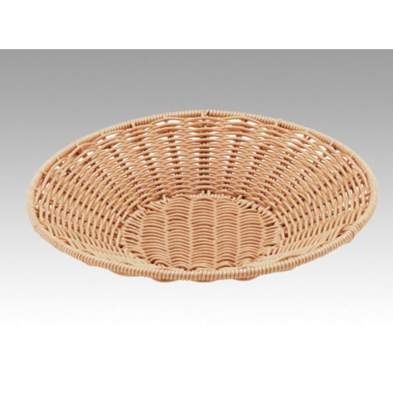 樹脂バスケット VT-400-IV丸型 トレー 40型 アイボリー トーダイ