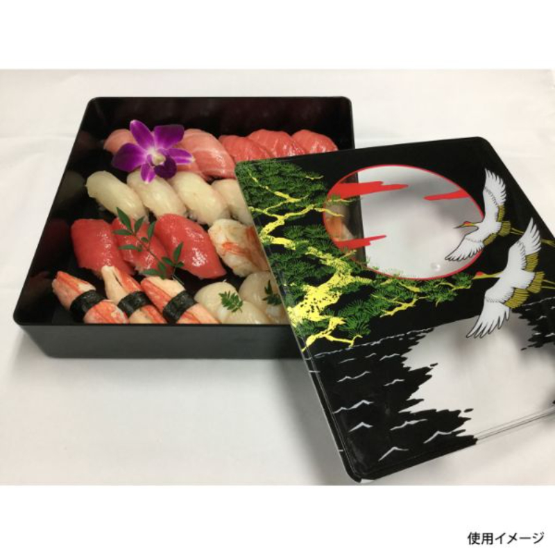 飛鳥(8寸)フタ 鶴