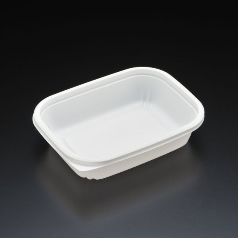 軽食容器 スーパーレンジU150 白 スミ