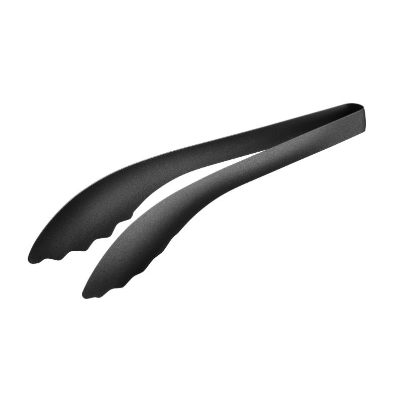 調理道具 しっかりめんトングブラック AUT1442 オークス