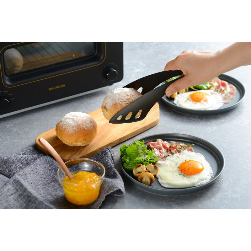 調理道具 ゆびさきサーバートング ブラック AUT1403 オークス