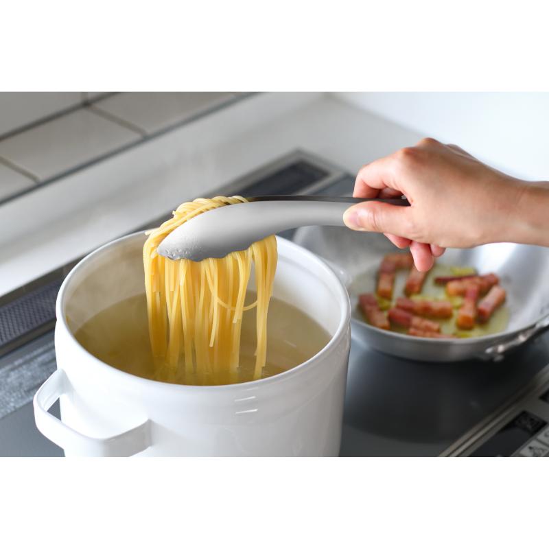 調理道具 しっかりめんトング(化粧箱仕様)AUT1438 オークス