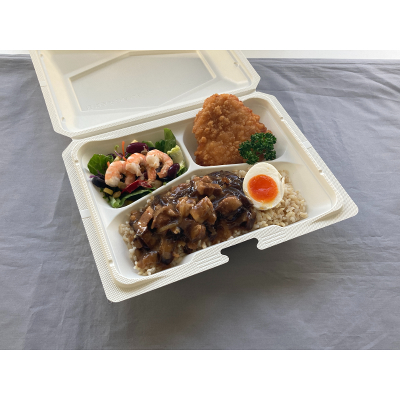 弁当容器 CHB街デリ BOX20-19Y W 中央化学